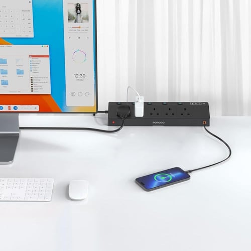 توصيلة بورودو مع مقبس مثبت للطاولة جودة عالية - 2...