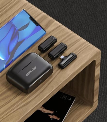 ميكروفون لاسلكي 2 في 1 لأجهزة تايب سي - Type-C