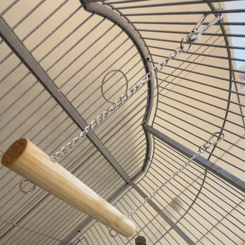 مرجيحه ببغاء للطيور الكبيرة خشب سويدي 25cm