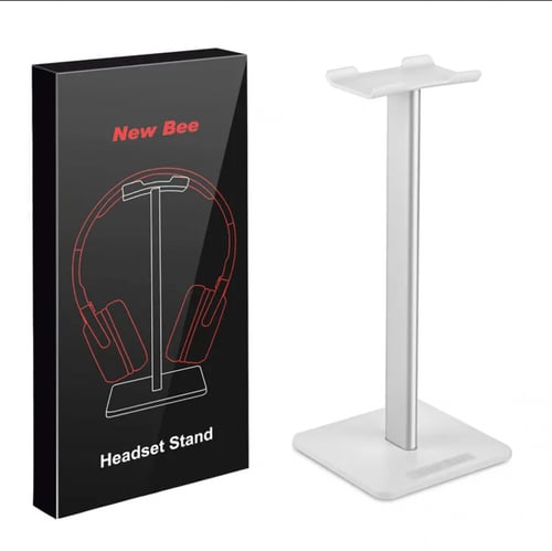 حامل سماعات طولي باللون الابيض - White