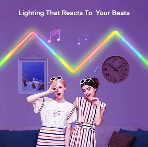 اضاءة قوفي لاين 6 قطع - Line lighting, 6 pieces