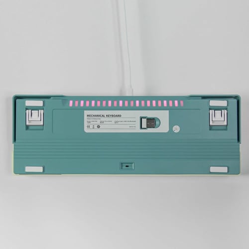 keyboard ZA68 Pro Purple, pink and white 68%