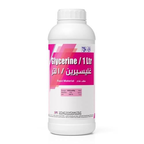 غليسرين سائل 1 لتر مكمل علفي للطاقة للأبقار والأغن...