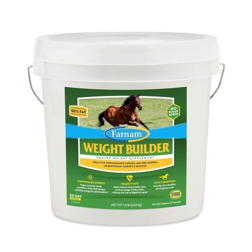 مكمل غذائي مخصص للخيول لدعم زيادة الوزن بطريقة صحي...