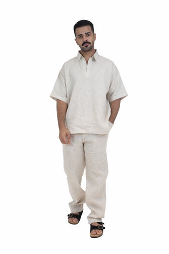 قميص بيج نص كم