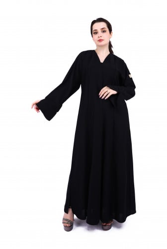عباية سوداء سادة