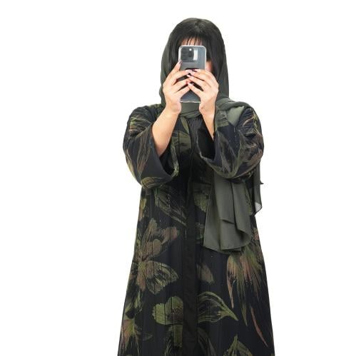 عباية مودل لف مشجر