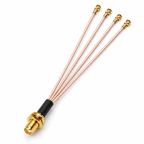 وصلات تعديل رباعي انتينا/Way Antenna Adapter Cabl-...