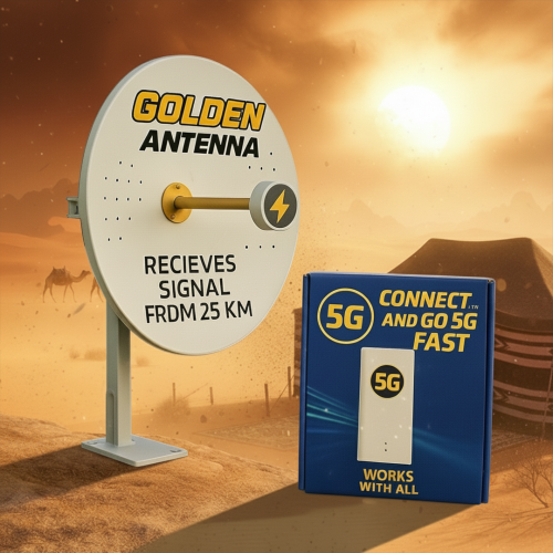 انتينا + راوتر سي بي اي 5 جي /Router CPE-5-5G + An...