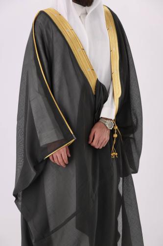 بشت رجالي ملكي رسمي لون بترولي دقة ملكيه قماش مصوف...