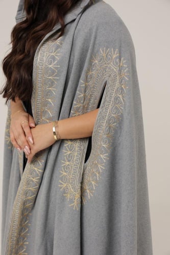 بشت نسائي مغربي قماش جوخ مطرز