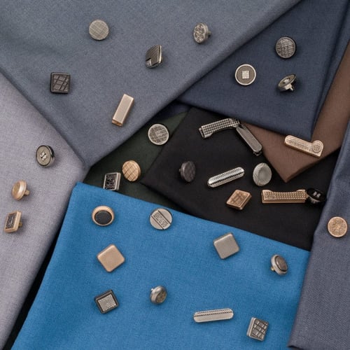 قماش شتوي سادة رمادي غامق B3