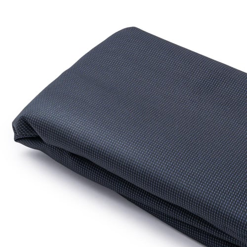 قماش شتوي منقط ازرق