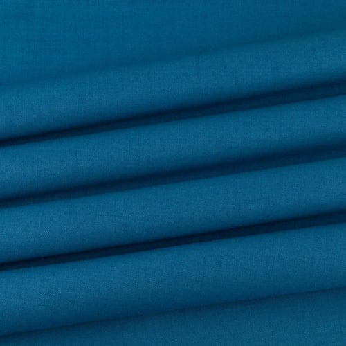 قماش شتوي سادة ازرق