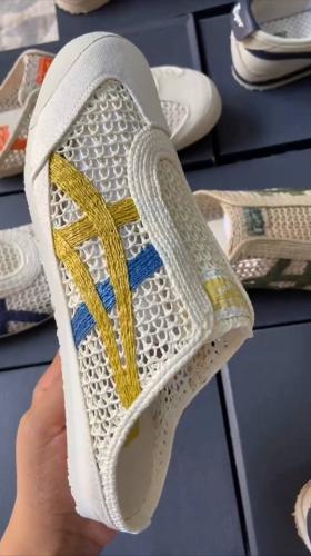 onitsuka tiger sabot yellow/blue