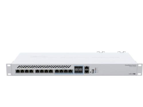 Mikrotik Switch (CRS312-4C+8XG-RM) Adaptable rackm...