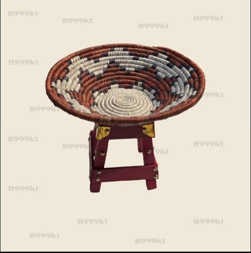 صحن خوص كبير بقاعده مقاس 39*39 *20سم الصحون الخوص...