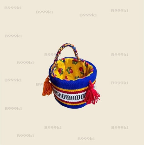 شنطة سدو يدوي دائري صغير