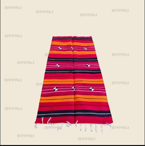 مده صوف يدوي مقاس 100*200 سم