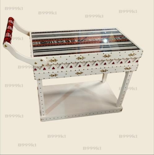 عربة تقديم طعام مقاس 60*90 سم ارتفاع 90سم