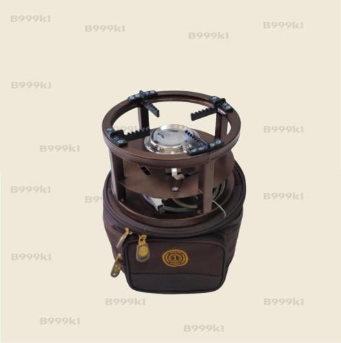 موقد مدور ثقيل بشنطه