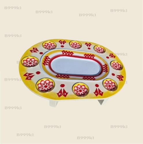 صحن افطار نقشة غضار