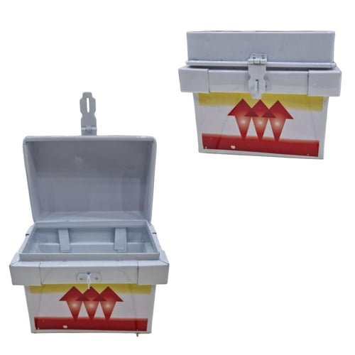 صندوق حديد تراثي الوان مقاس 10*12*8سم