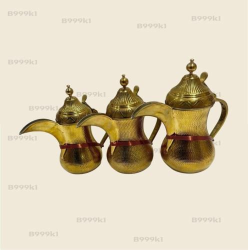 طقم دلال حب رمان بحزام 3/ح