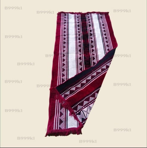 فرشة جلوس نقش وجهين مقاس 100*200 سم