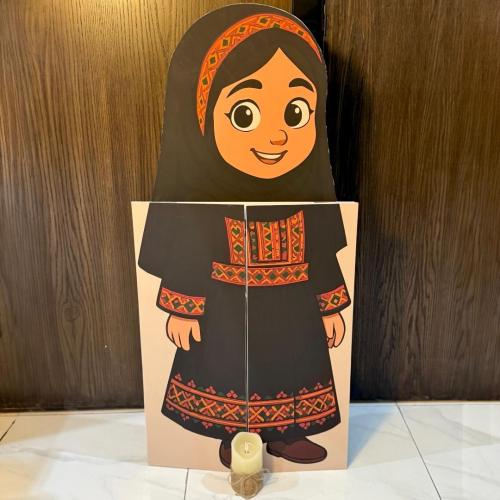 مجسم شخصية السعودية