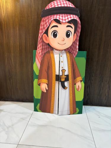 مجسم شخصية السعودية