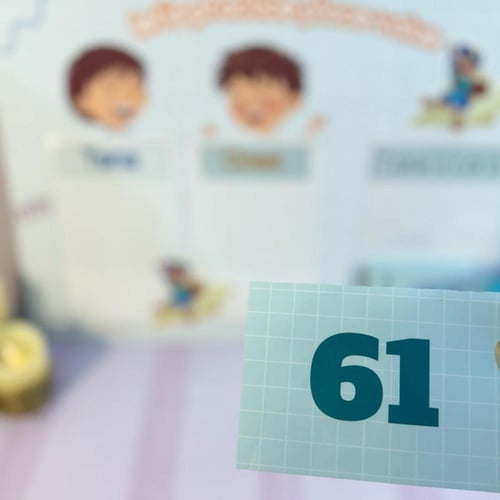 لوحة نص فلين عملية رياضية