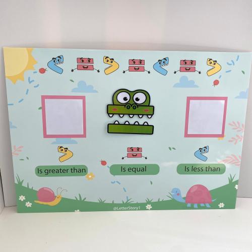 لوحة نص فلين عملية رياضية