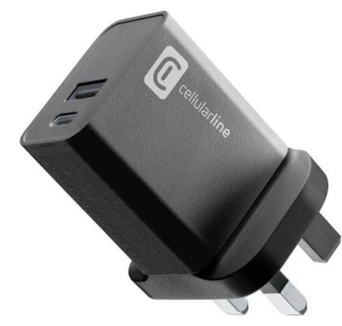 شاحن جداري 45 واط مدخلين PD و USB سيلورلاين