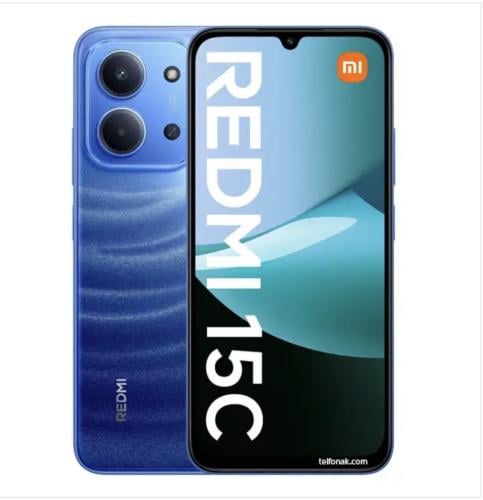 ردمي 15C الذكي بسعة 256 جيجابايت ورام 16GB (8+8) و...