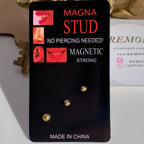 حلق مغناطيس 3 حبات