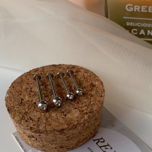 بيرسنق خد كرستال طبي 16g