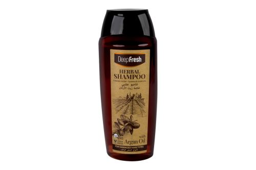 ديب فرش شامبو عشبي بخلاصة زيت الأرغان 500 مل