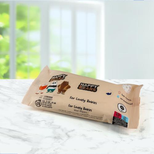 هابي بير مناديل مبللة للأطفال 6*15حبة