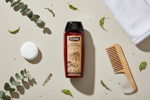 ديب فرش بلسم الشعر العشبي بخلاصة الكرياتين 500 مل