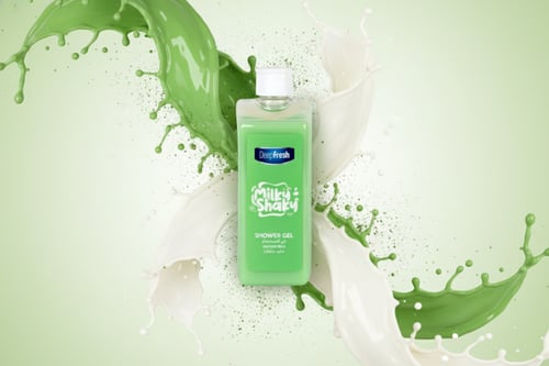 ديب فرش جل استحمام حليب ماتشا 500 مل