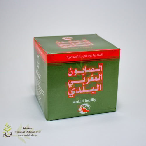 صابون مغربي بلدي , مع الليفة 300ج (وادي النحل)