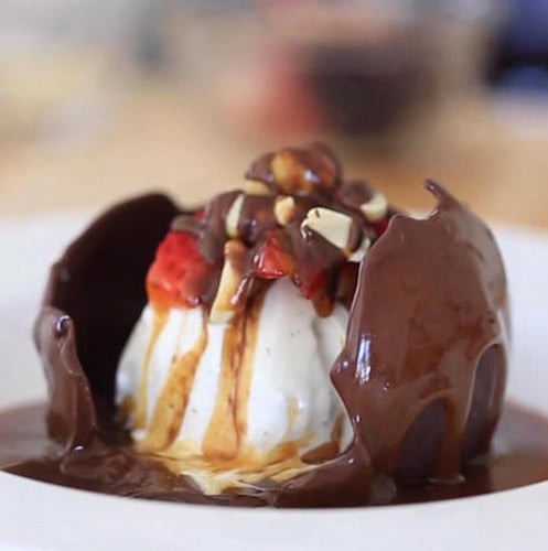 سيلكون كورة الشوكولاته