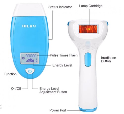 جهاز ليزر ملاي المنزلي M3 بعدستين - 500 ألف ومضة