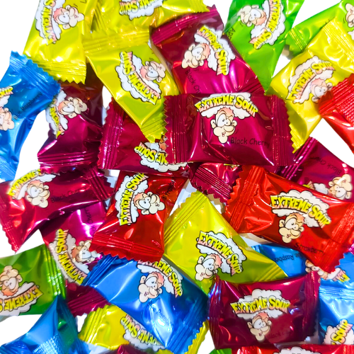 حلاوة حامضة اكستريم ساور مستورد حصري * 4 حبات