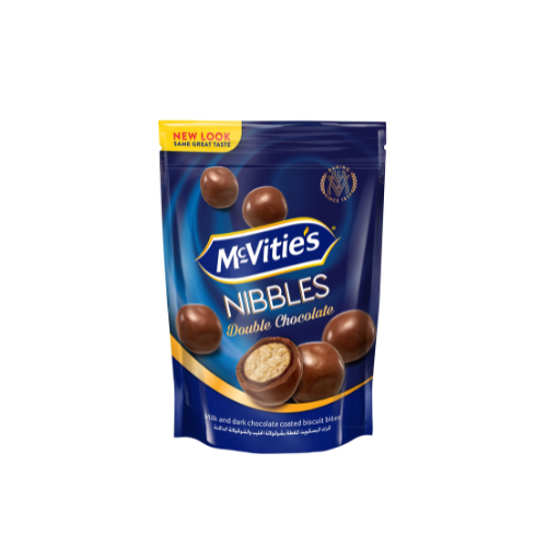 كرات عملاقة بسكويت ماكفيتز نيبلز بالشوكولاتة والحل...