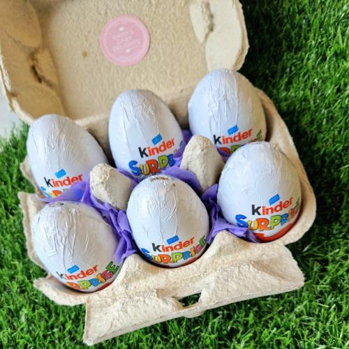 بوكس طبق بيض بيضة كندر القديمة الاصلية *6 حبات