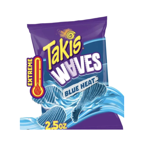 تاكيس ويفز بلو ازرق مستورد جديد حصري 71 جم