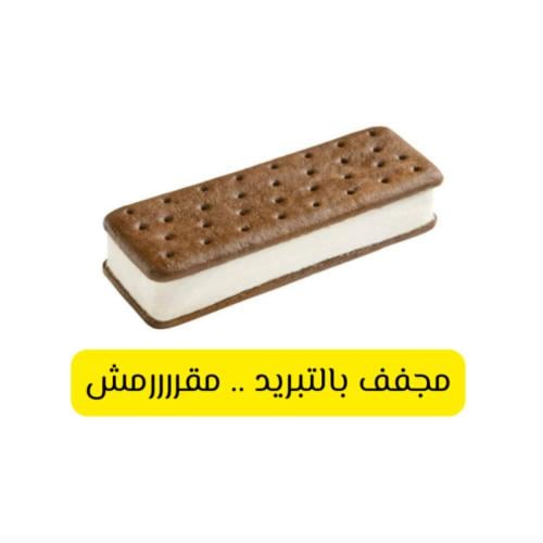 ايس كريم ساندويش مجفف بالتبريد ترند