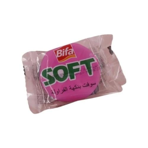 بسكوت ساندويش مارشميلو مغطى بالفراولة *1